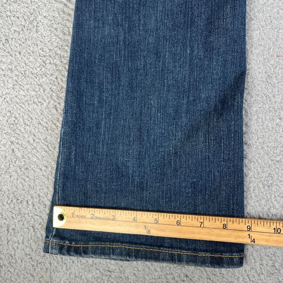 Ariat Real Denim Jeans Womens 30 x 32 Blue Bootcut High Rise Stretch Cowgirl - Picture 16 of 16